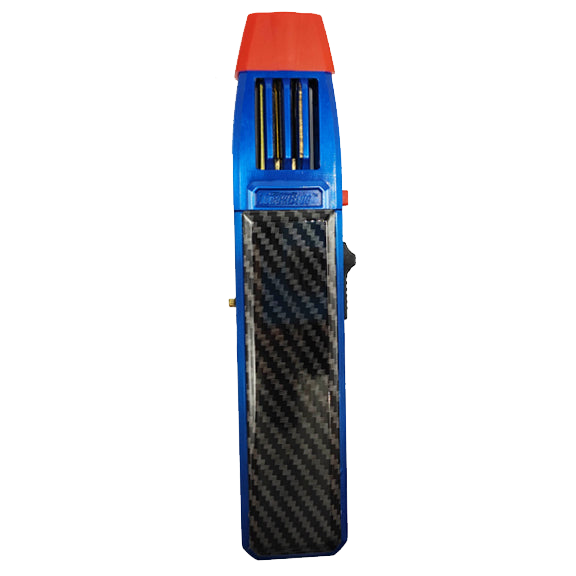 TORCH BLUE ZINC VERTICAL STICK TORCH