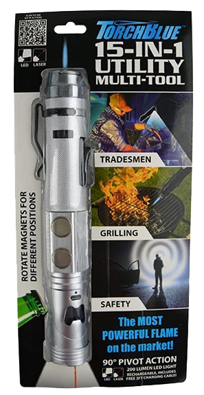 TORCH BLUE METAL TORCH & MULTI-TOOL