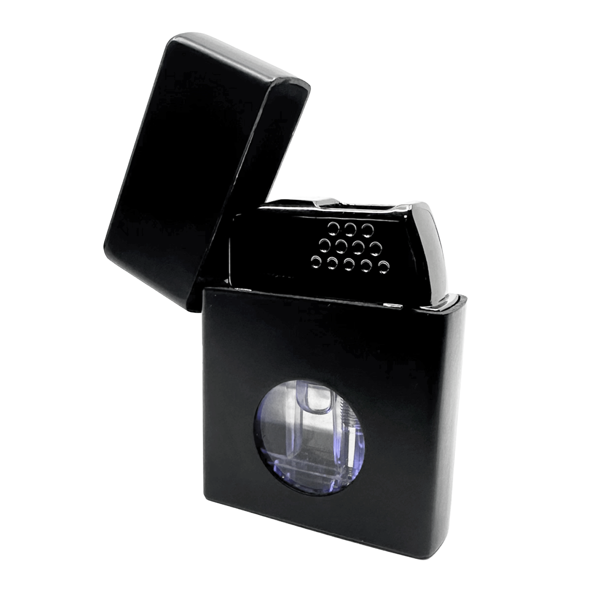 Voice Activated Refillable Rechargeable Flip Top Lighter with USB-C Charging Cable